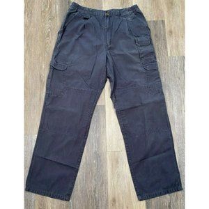 511 5.11 Tactical Pants Mens 34x32 Navy Blue Pockets Cotton 74251 Uniform Cargo
